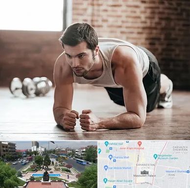 باشگاه ایروبیک آقایان در بهارستان 