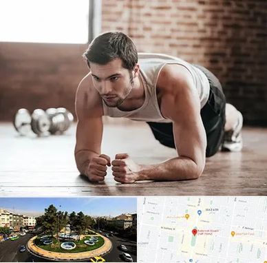 باشگاه ایروبیک آقایان در هفت حوض 