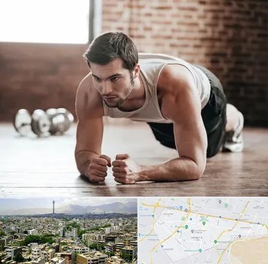 باشگاه ایروبیک آقایان در منطقه 8 تهران 