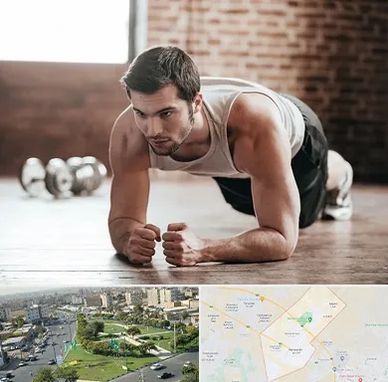 باشگاه ایروبیک آقایان در کمال شهر کرج