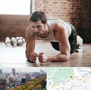 باشگاه ایروبیک آقایان در بلوار کشاورز 