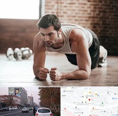 باشگاه ایروبیک آقایان در کارگر شمالی 