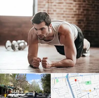 باشگاه ایروبیک آقایان در کوی فیروز تبریز