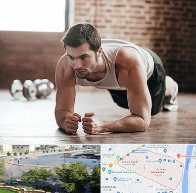 باشگاه ایروبیک آقایان در گلستان اهواز