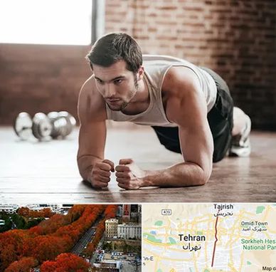 باشگاه ایروبیک آقایان در ولیعصر 