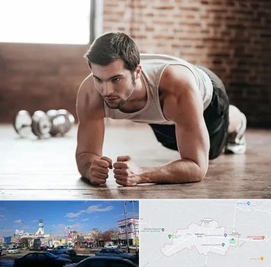 باشگاه ایروبیک آقایان در ماهدشت کرج