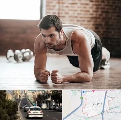 باشگاه ایروبیک آقایان در خطیب تبریز