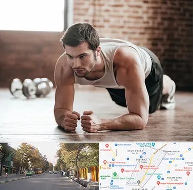 باشگاه ایروبیک آقایان در شریعتی 