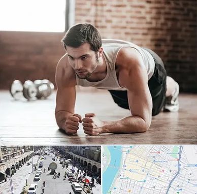 باشگاه ایروبیک آقایان در نادری اهواز