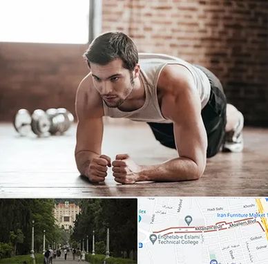 باشگاه ایروبیک آقایان در بلوار معلم رشت 