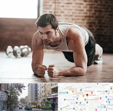 باشگاه ایروبیک آقایان در فاطمی 