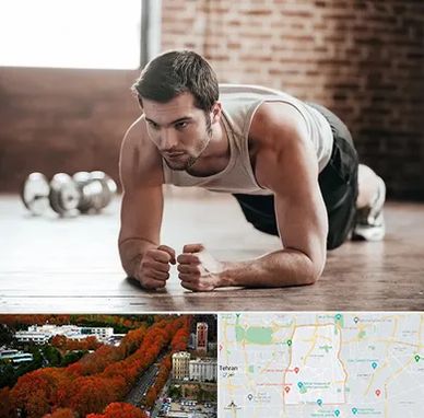 باشگاه ایروبیک آقایان در منطقه 6 تهران 