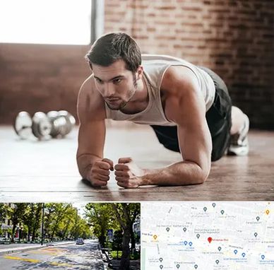 باشگاه ایروبیک آقایان در میرداماد 