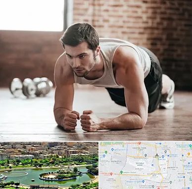 باشگاه ایروبیک آقایان در منطقه 9 تهران 