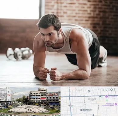 باشگاه ایروبیک آقایان در مرکز تهران