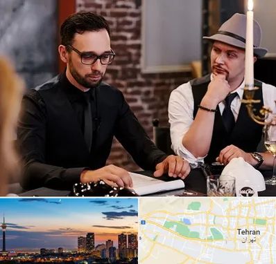 کافه مافیا در غرب تهران 