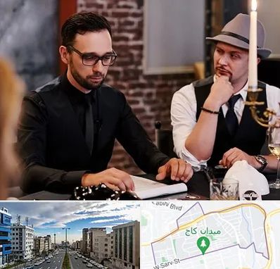 کافه مافیا در سعادت آباد 