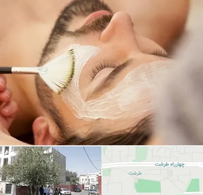 فیشیال صورت آقایان در طرشت