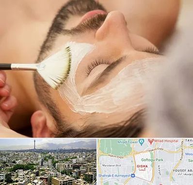 فیشیال صورت آقایان در گیشا