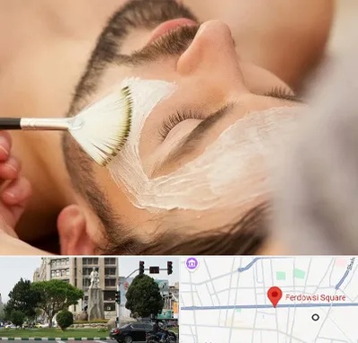 فیشیال صورت آقایان در میدان فردوسی تهران