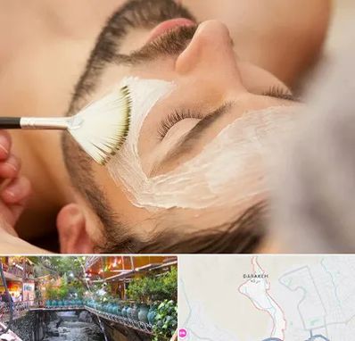 فیشیال صورت آقایان در درکه