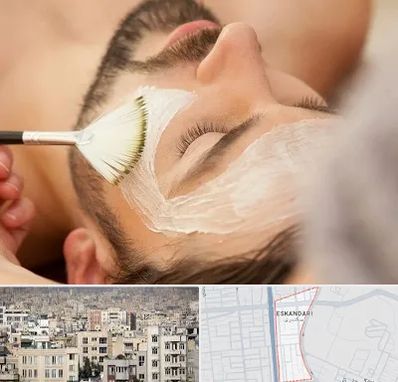 فیشیال صورت آقایان در اسکندری