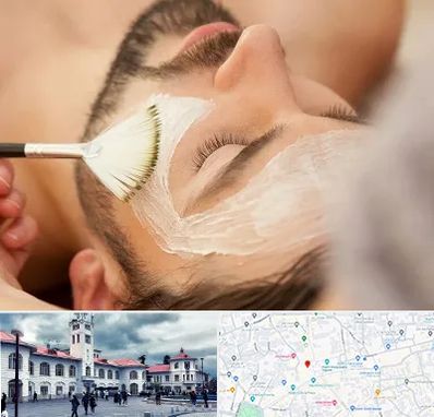 فیشیال صورت آقایان در میدان شهرداری رشت