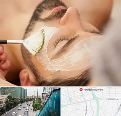 فیشیال صورت آقایان در بلوار فرحزادی