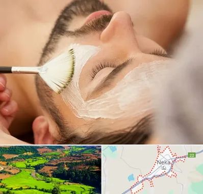 فیشیال صورت آقایان در نکا