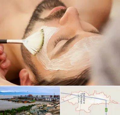 فیشیال صورت آقایان در بندر ترکمن