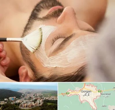 فیشیال صورت آقایان در گرگان