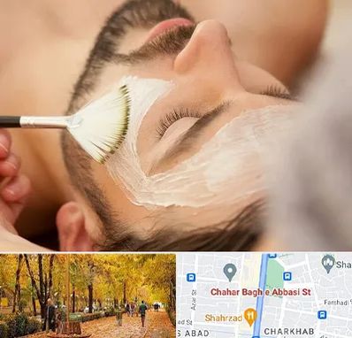 فیشیال صورت آقایان در چهارباغ اصفهان