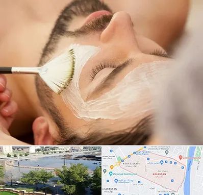 فیشیال صورت آقایان در گلستان اهواز