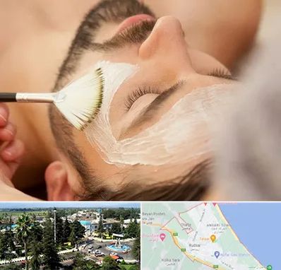 فیشیال صورت آقایان در رودسر