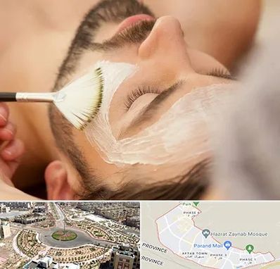 فیشیال صورت آقایان در پرند