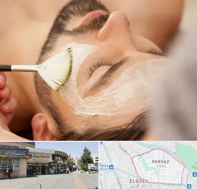 فیشیال صورت آقایان در پرواز تبریز