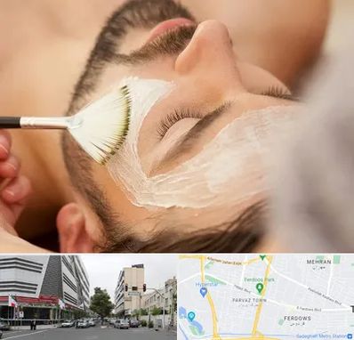 فیشیال صورت آقایان در بلوار فردوس