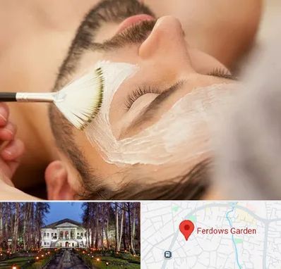 فیشیال صورت آقایان در باغ فردوس