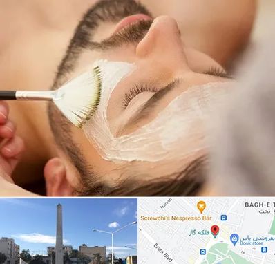 فیشیال صورت آقایان در فلکه گاز شیراز