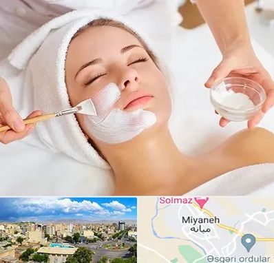 فیشیال پوست در میانه