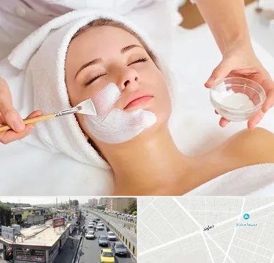 فیشیال پوست در خیابان دماوند
