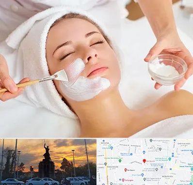 فیشیال پوست در میدان حر