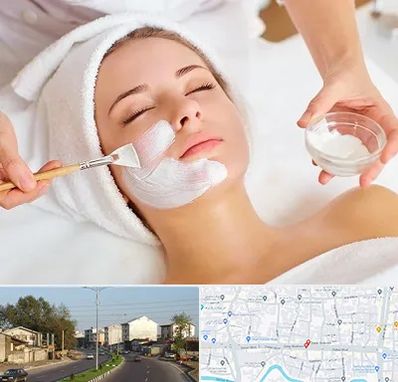 فیشیال پوست در ضیابری رشت