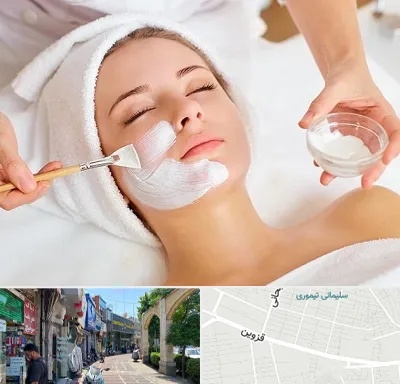 فیشیال پوست در خیابان قزوین