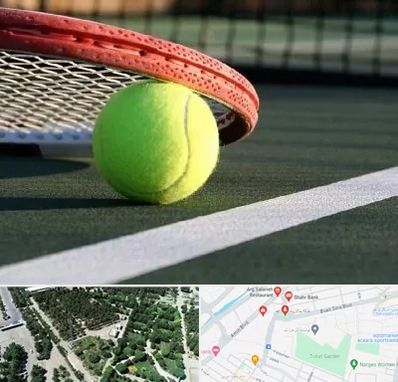 زمین تنیس در سالاریه قم