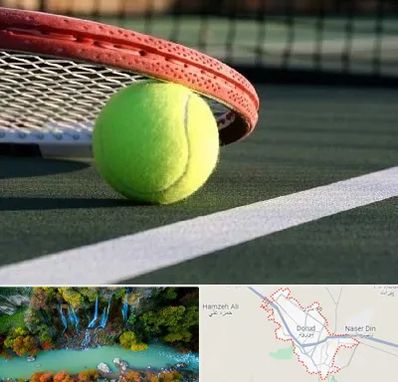 زمین تنیس در دورود