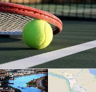 زمین تنیس در خرمشهر