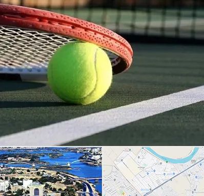 زمین تنیس در کوروش اهواز