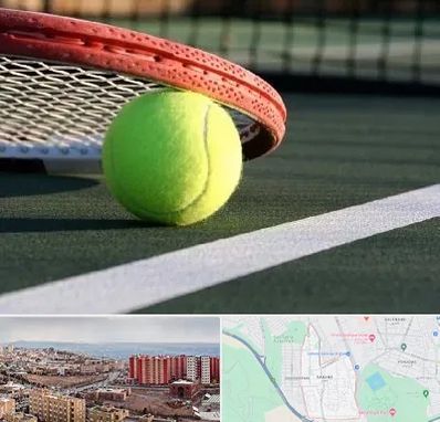 زمین تنیس در سهند تبریز