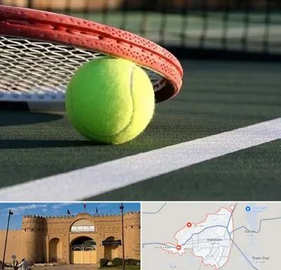 زمین تنیس در ایرانشهر
